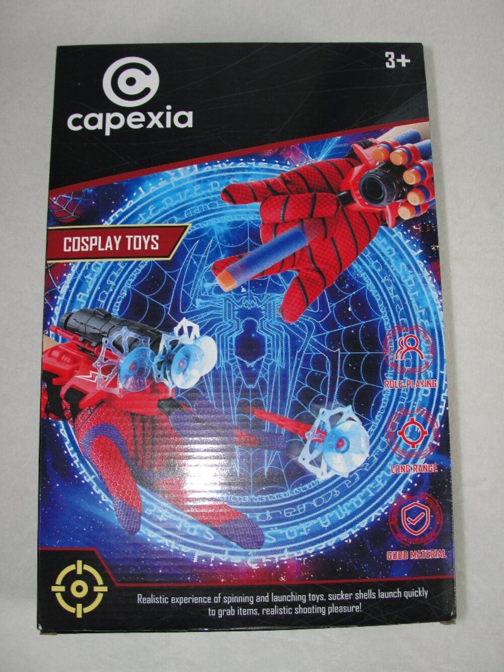 Super hero web slinging Toy set